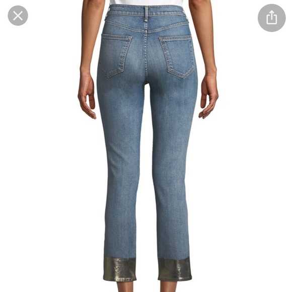 rag & bone Denim - Rag and Bone High waist cigarette jeans